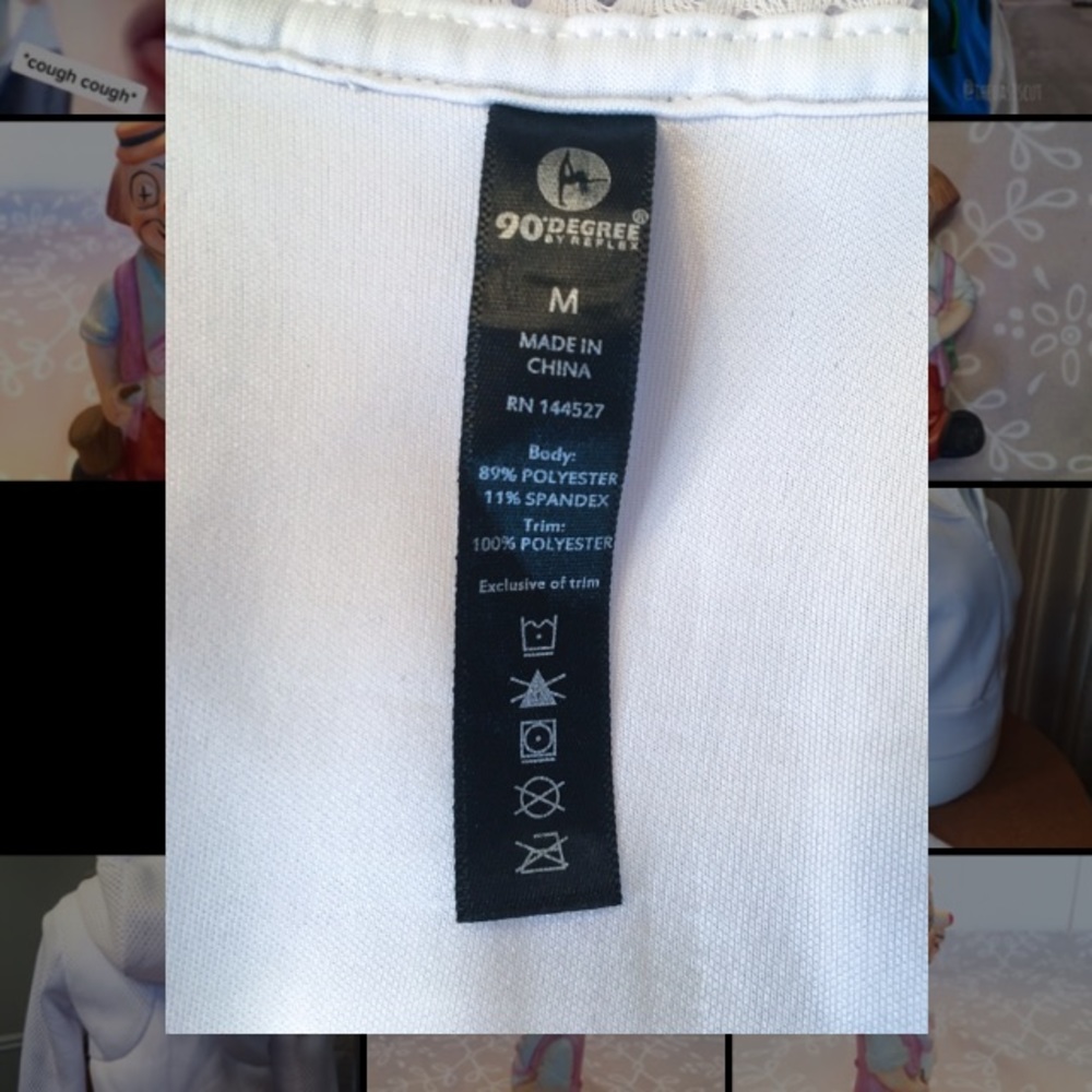 90 degree by Reflex white Jacket activewear Medium - Picture 3 of 5